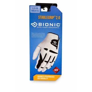 Bionic StableGrip 2.0 Golf Glove Mens LH-M Medium Left Hand Leather NEW
